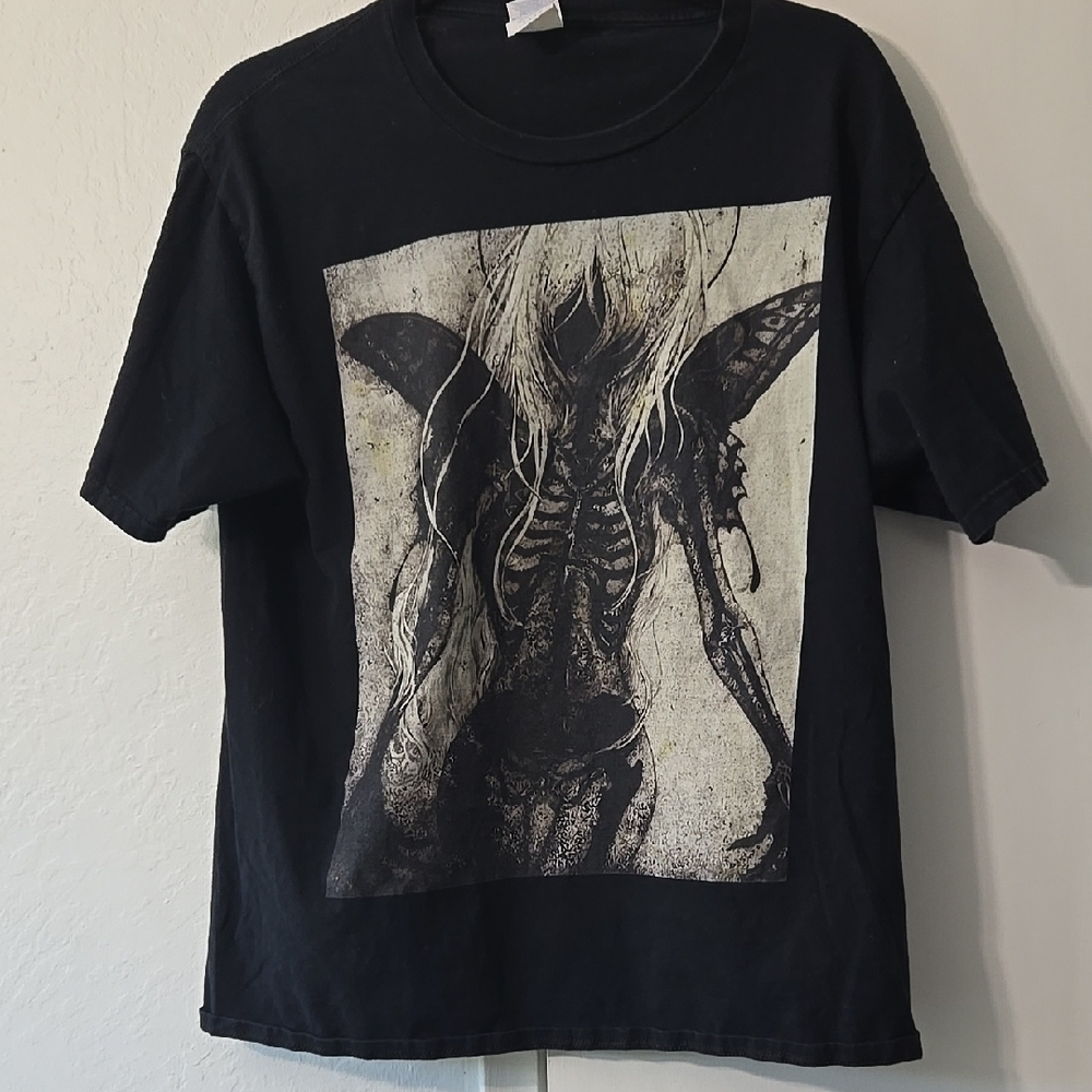 Port & Company Black Graphic Tee